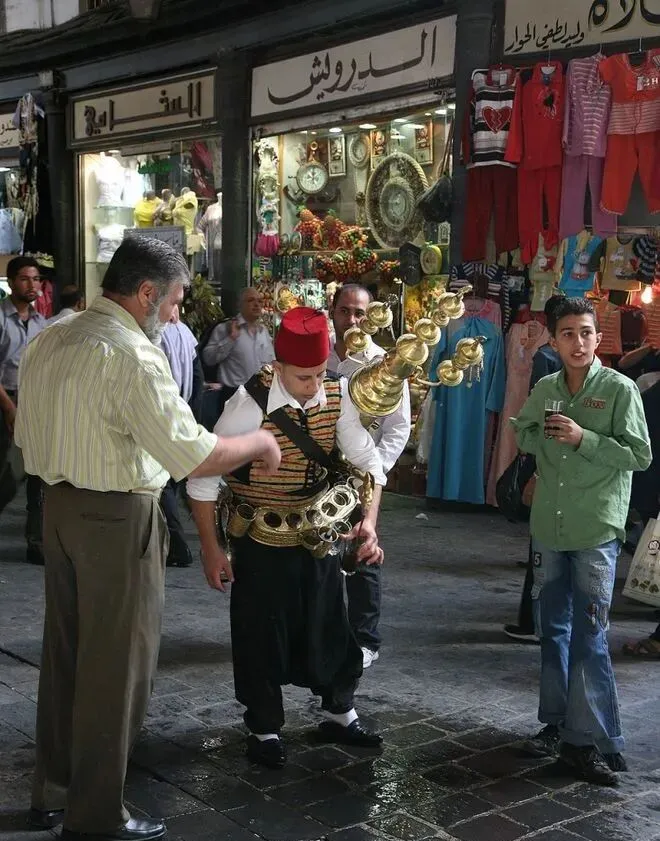 美国摄影师镜头下2008年叙利亚市场 一切都美好