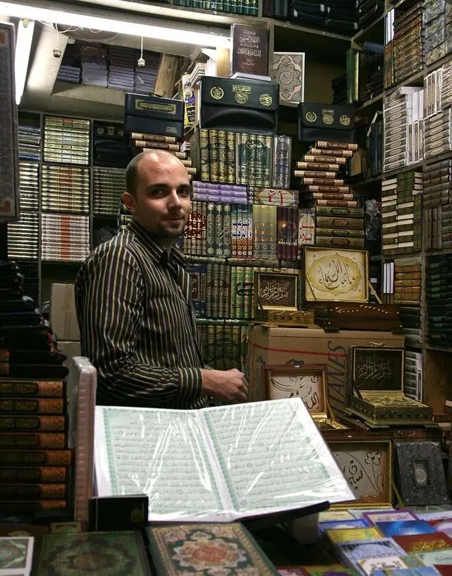 美国摄影师镜头下2008年叙利亚市场 一切都美好