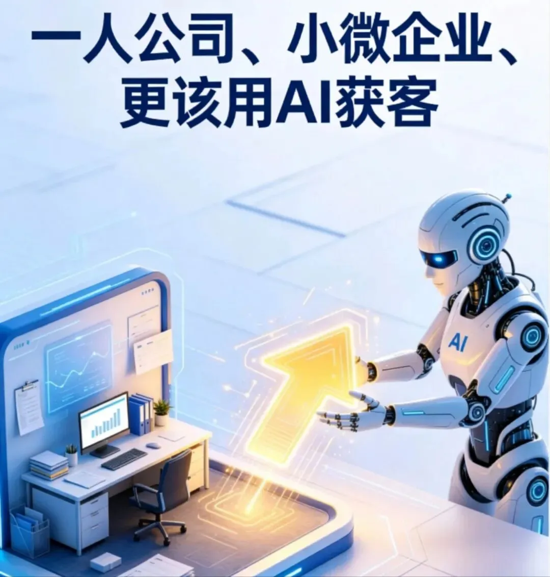 小公司获客难?AI才是你的效率杠杆
