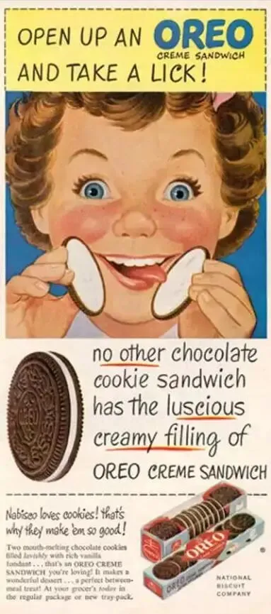 【全球鬼才营销系列】第三期:1990年奥利奥的“扭舔泡”,一场酝酿了80年的用户行为“抄袭”