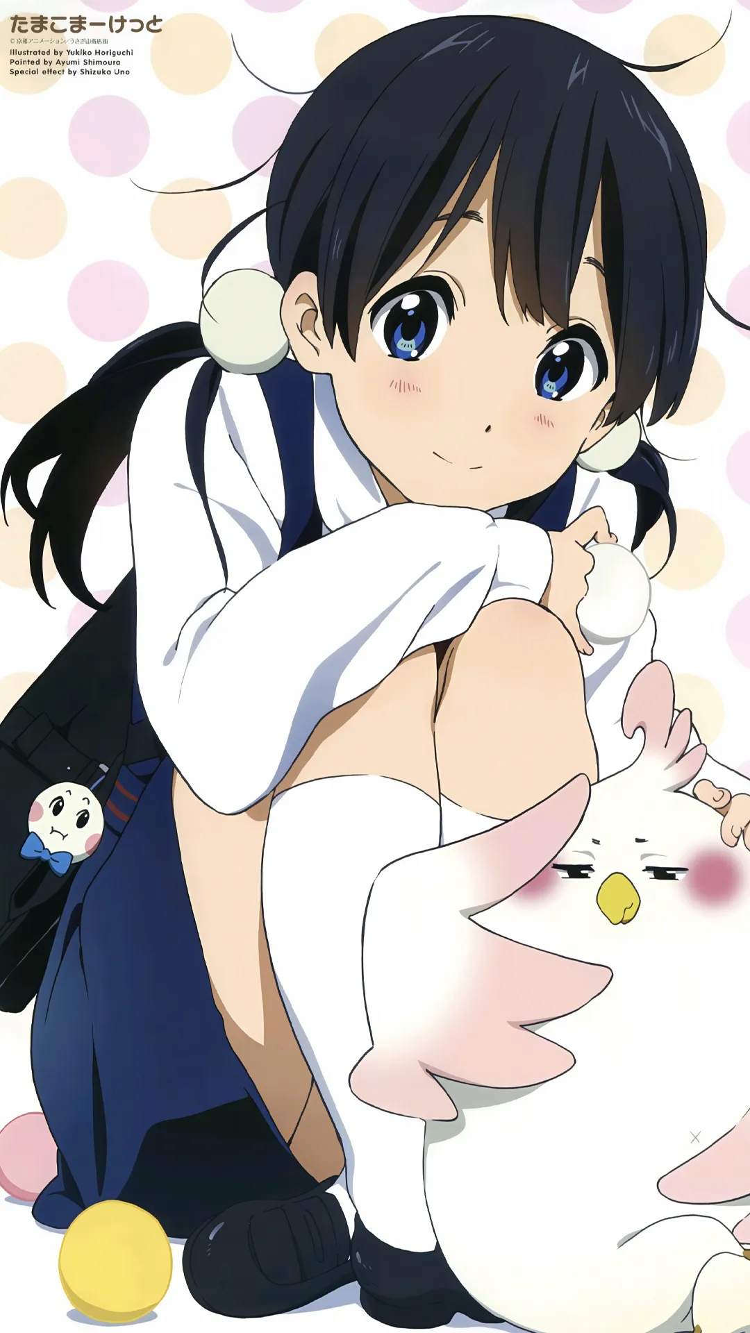 粉丝投稿~动漫《玉子市场》高清壁纸(含:手机+电脑+平板+头像)“玉子,我喜欢玉子,我非常非常喜欢玉子.”