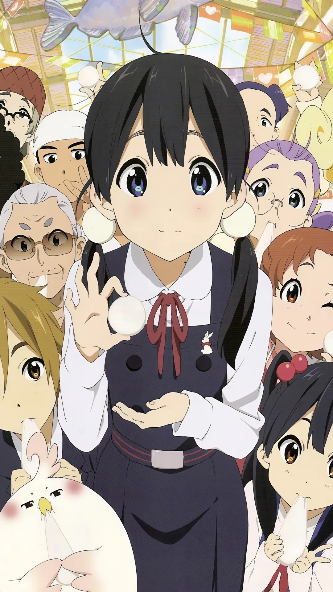 粉丝投稿~动漫《玉子市场》高清壁纸(含:手机+电脑+平板+头像)“玉子,我喜欢玉子,我非常非常喜欢玉子.”