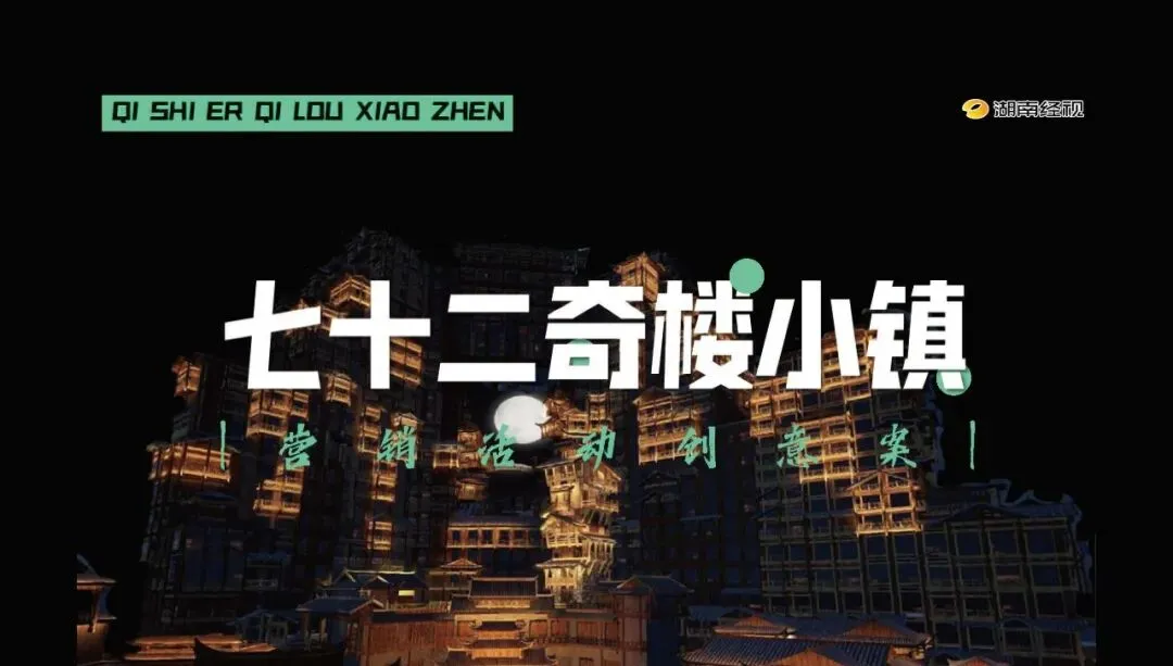 张家界72奇楼小镇景区文旅年度营销全案88页