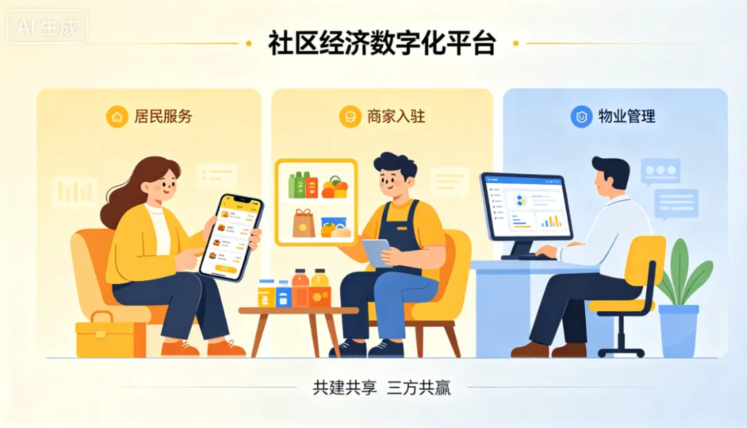 物业增收、商家获客、居民省钱:这套模式全解决