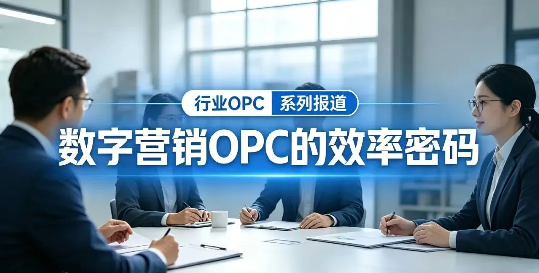 一个人管30个客户:数字营销OPC的效率密码 | 行业OPC(五)
