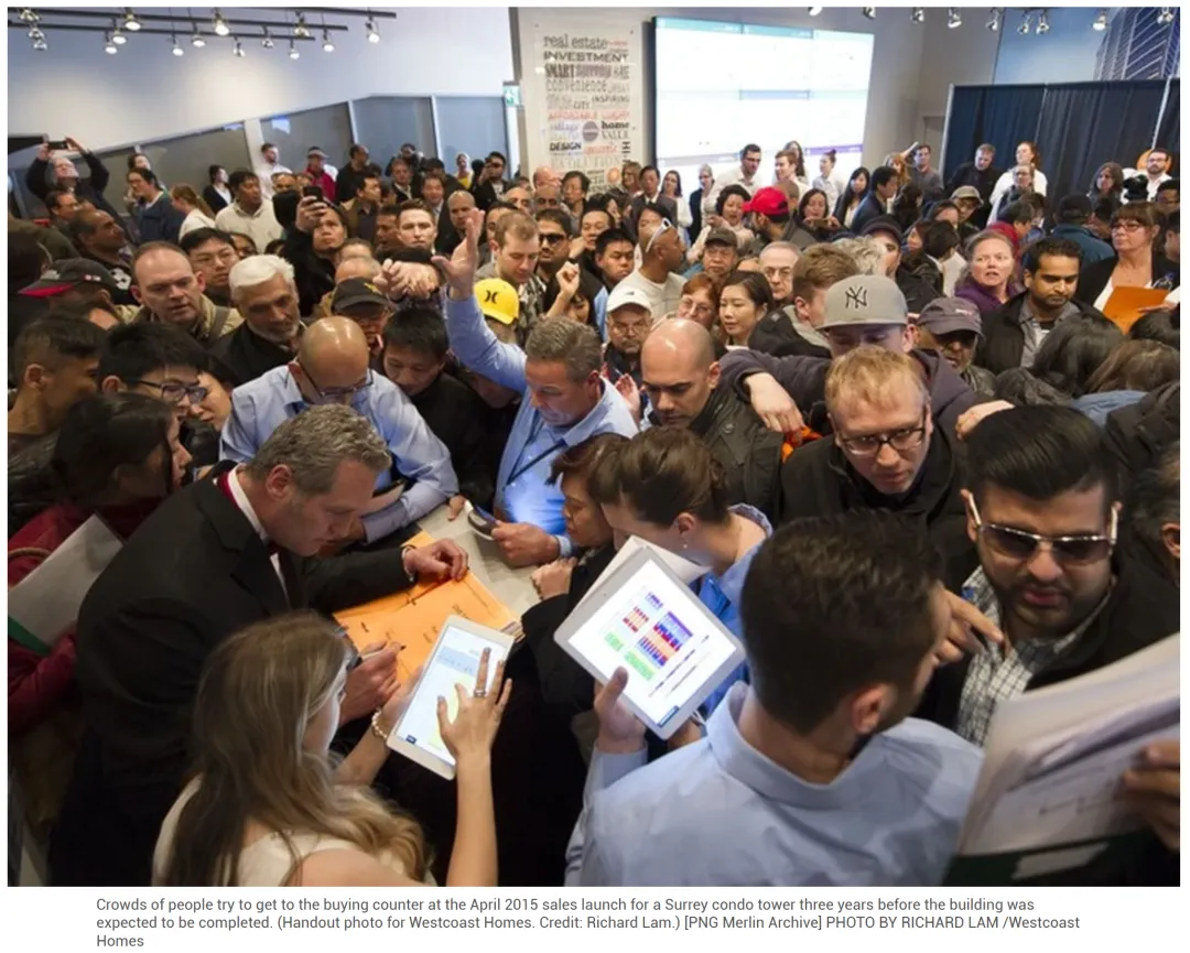 全崩了! 大温楼花市场"死透了" 去年只卖不到2000套 开发商亏本甩卖!