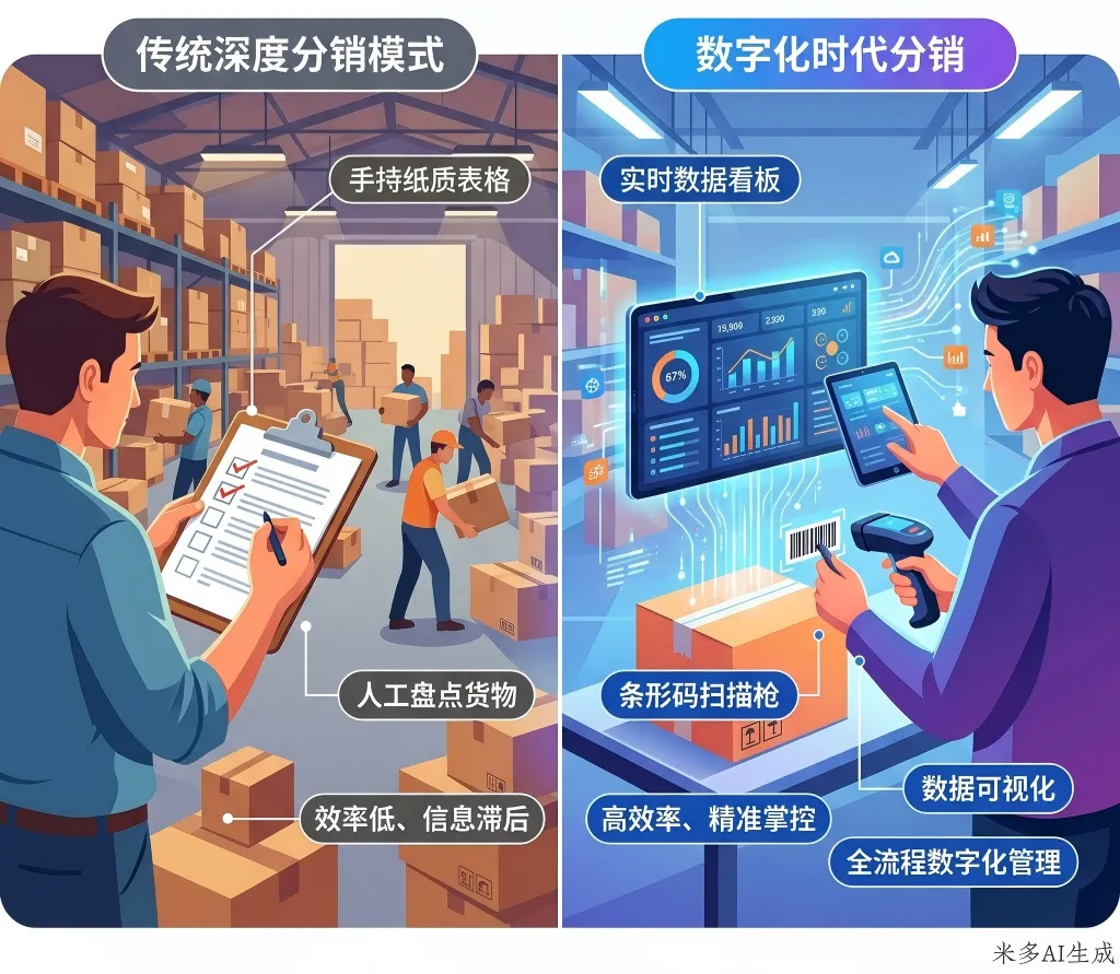 营销数字化落地指引10讲②:快消货物流向数字化的前提是销售费用在线化