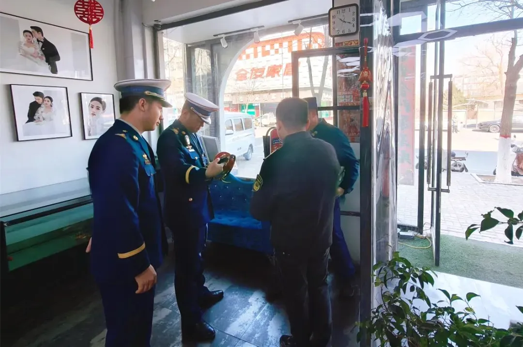 广灵县消防和市场监管部门联合开展消防产品专项行动