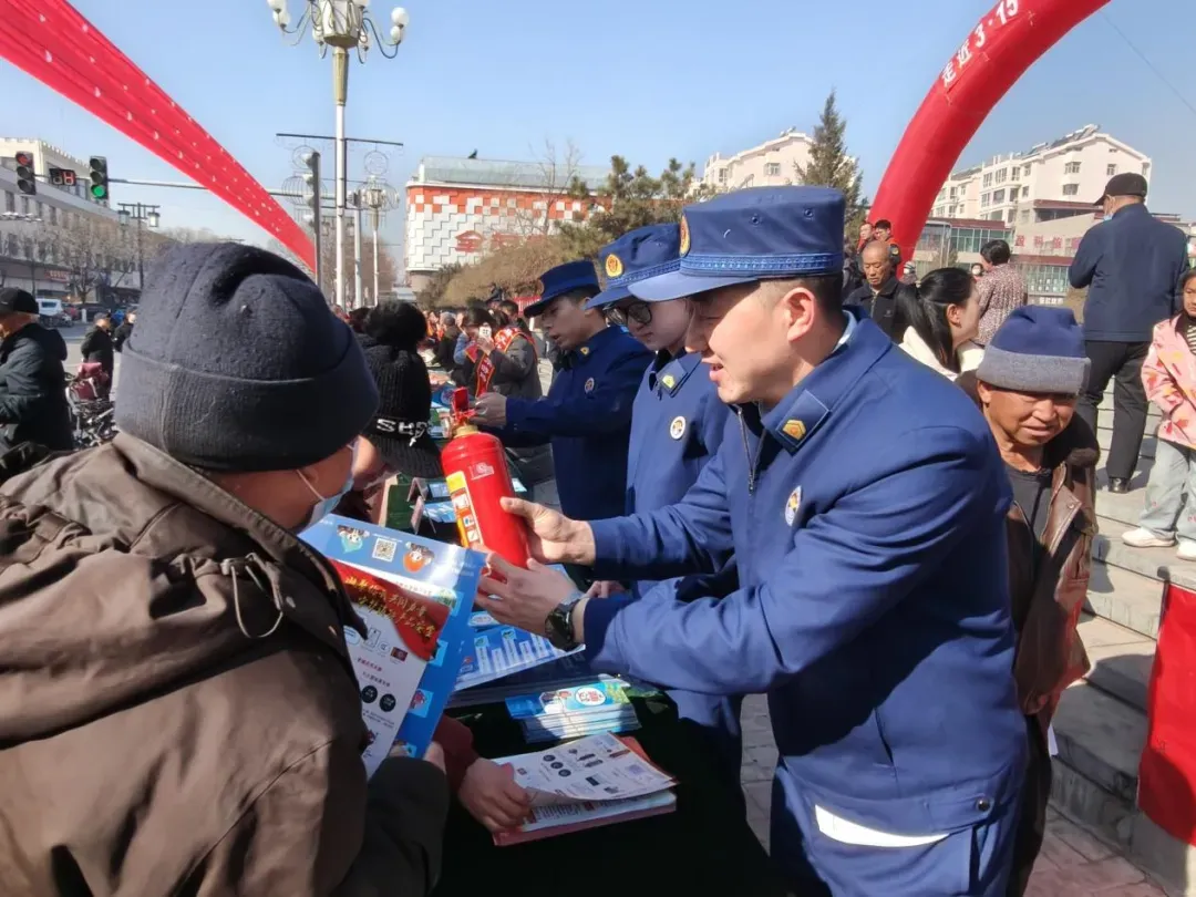 广灵县消防和市场监管部门联合开展消防产品专项行动