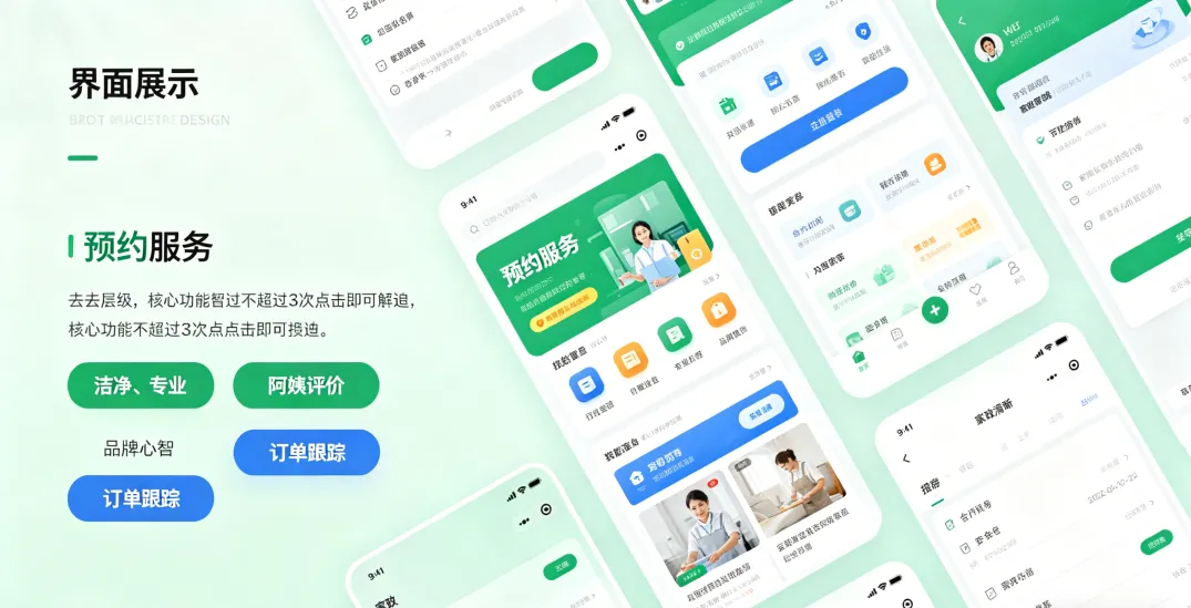 家政服务小程序开发 | 获客到售后全流程自动化,降低30%运营成本