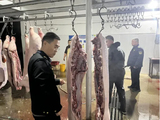 故城县市场监管局开展生鲜肉品专项检查行动