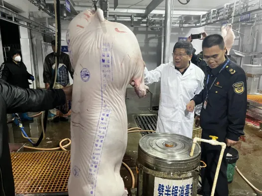 故城县市场监管局开展生鲜肉品专项检查行动