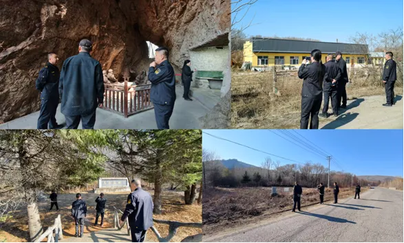 市文广旅局文化市场执法支队赴铁力开展旅游市场整治督导与文物安全巡查工作