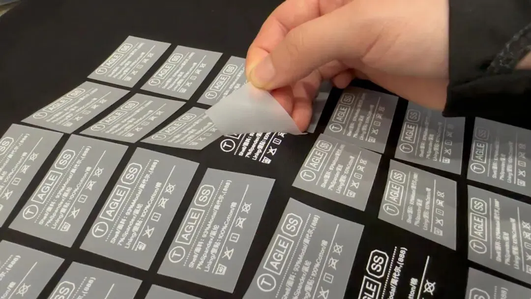 小印花,大市场!服装无感标用“体感科技”打造无感穿着新体验