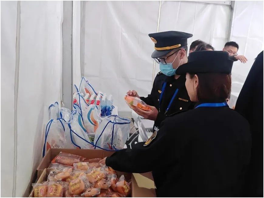 上海松江区市场监管局圆满完成佘山半程马拉松赛食品安全保障工作