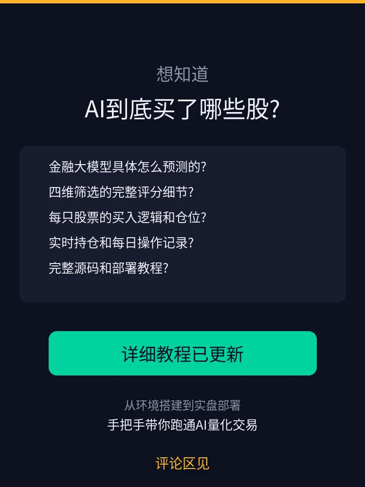 AI大模型结合实时市场、基本面、预测模型帮我炒股,一天实现1.47%涨幅