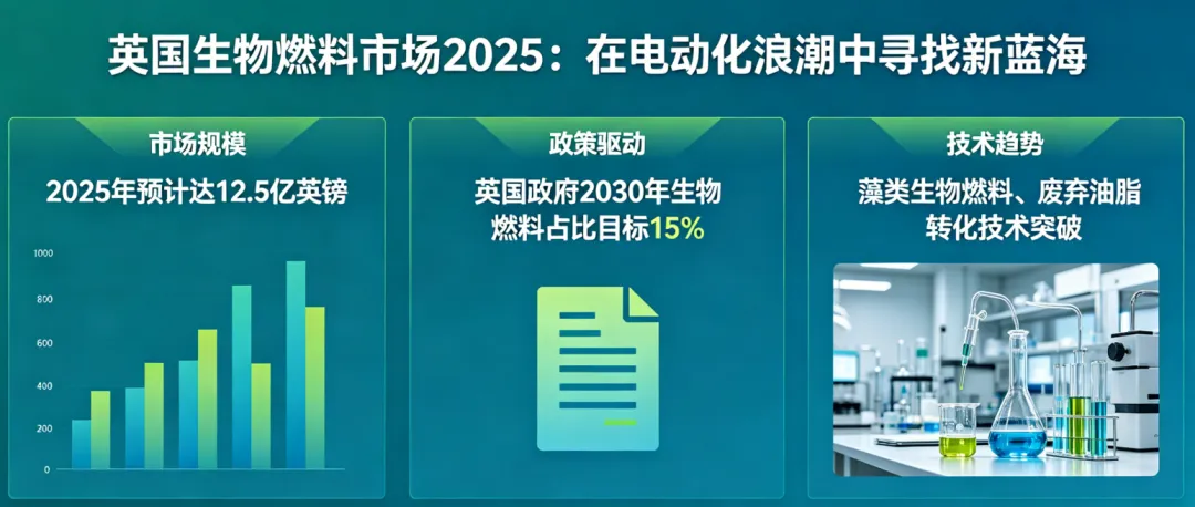 英国生物燃料市场2025:在电动化浪潮中寻找新蓝海