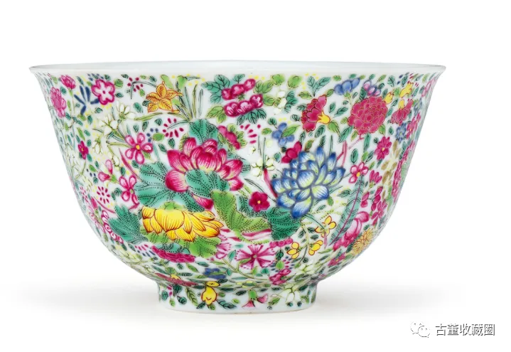 清代珐琅彩瓷器如何鉴定市场价值,一个花卉碗卖了897万元!
