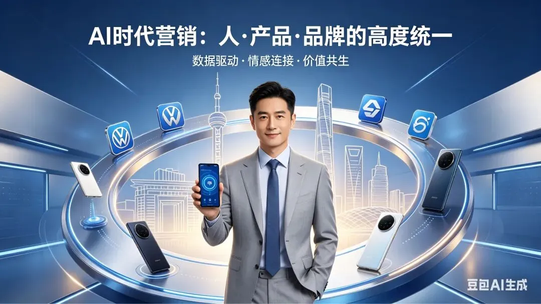 AI时代的营销核心:人与产品与品牌高度统一