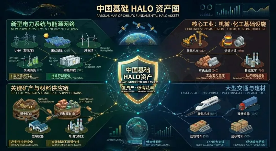 火爆全球金融市场!HALO资产-解析(附3大产业链&标的)
