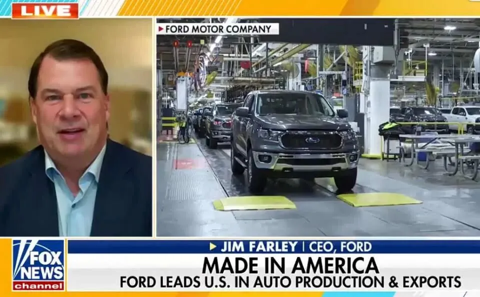 福特CEO急了:中国车进入美国市场,我们就玩完