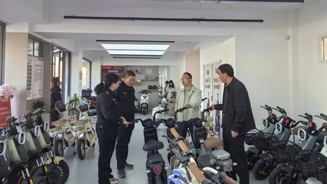 甘肃省嘉峪关市市场监督管理局开展电动自行车产品质量检查