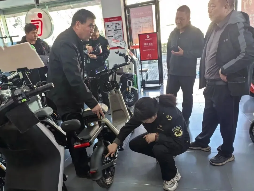 甘肃省嘉峪关市市场监督管理局开展电动自行车产品质量检查