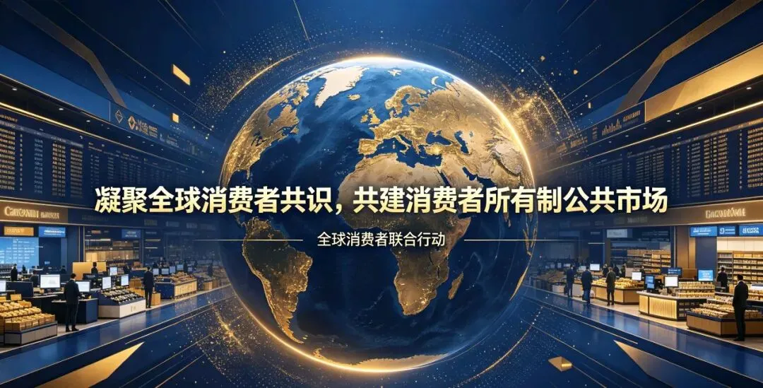 凝聚全球消费者共识#共建公共市场#共享数字红利