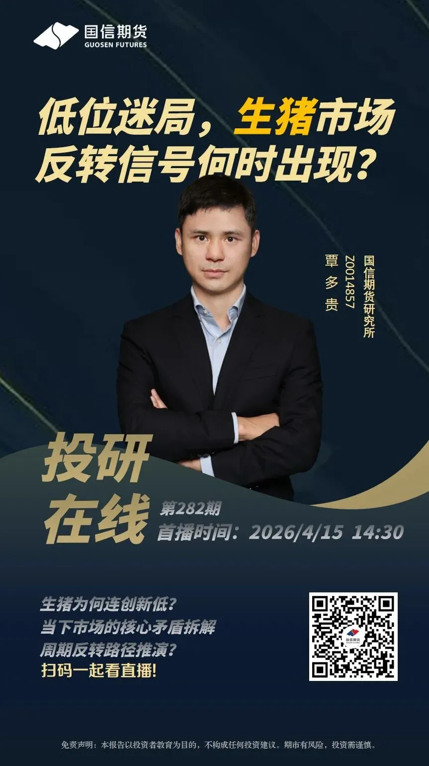 【今日直播】低位迷局,生猪市场反转信号何时出现?
