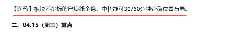 04.15市场复盘
