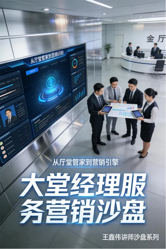 从厅堂管家到营销引擎——厅堂服务营销管理沙盘