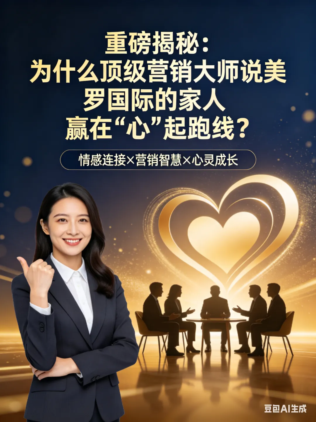 【重磅揭秘】为什么顶级营销大师说:美罗国际的家人,赢在“心”起跑线?
