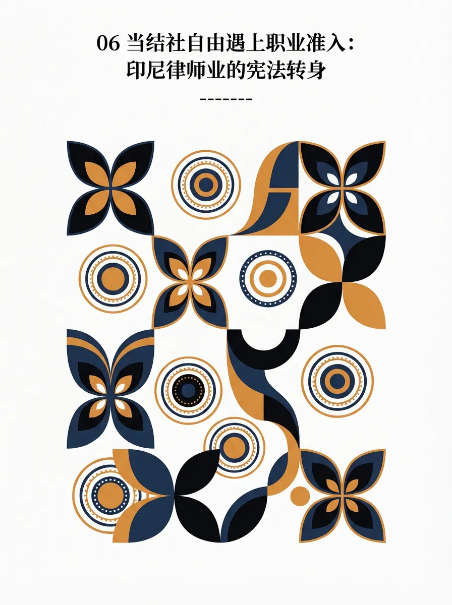 印尼:谁来定义律师资格 —— 一个开放市场的秩序实验