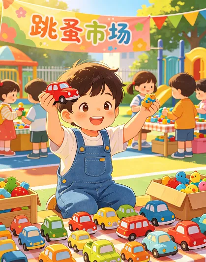 儿童睡前故事 | 跳蚤市场里的“小老板”