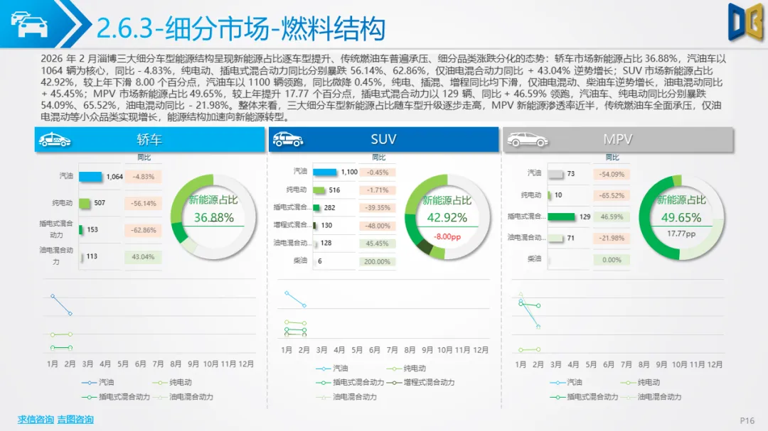 淄博市汽车市场分析报告【202602期】