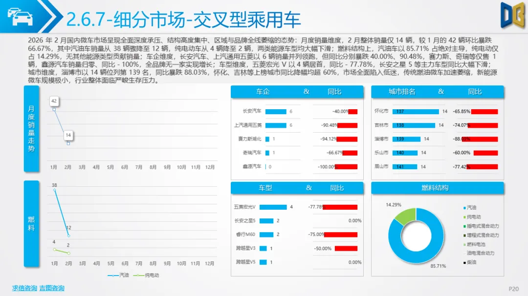 淄博市汽车市场分析报告【202602期】