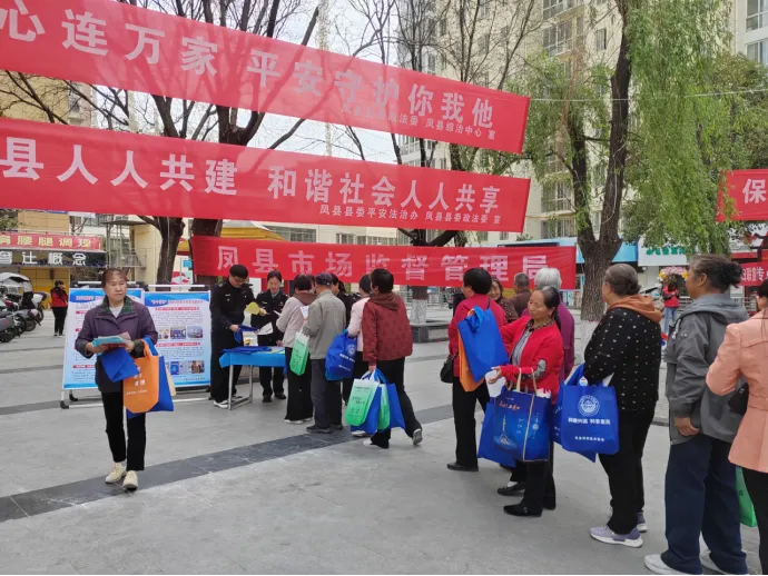 凤县市场监督管理局开展4·15全民国家安全教育日集中宣传活动