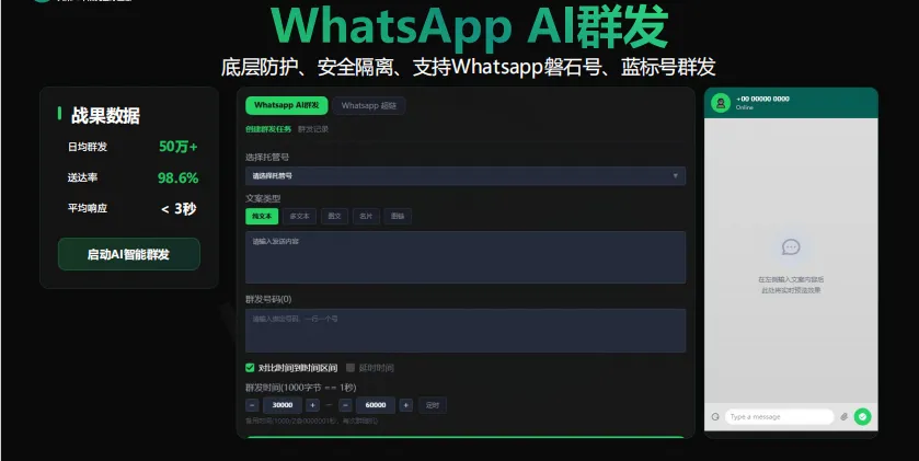 WhatsApp 营销总是秒封号?那是你还没看透“蓝标号”与“耐用号”的终极逻辑!