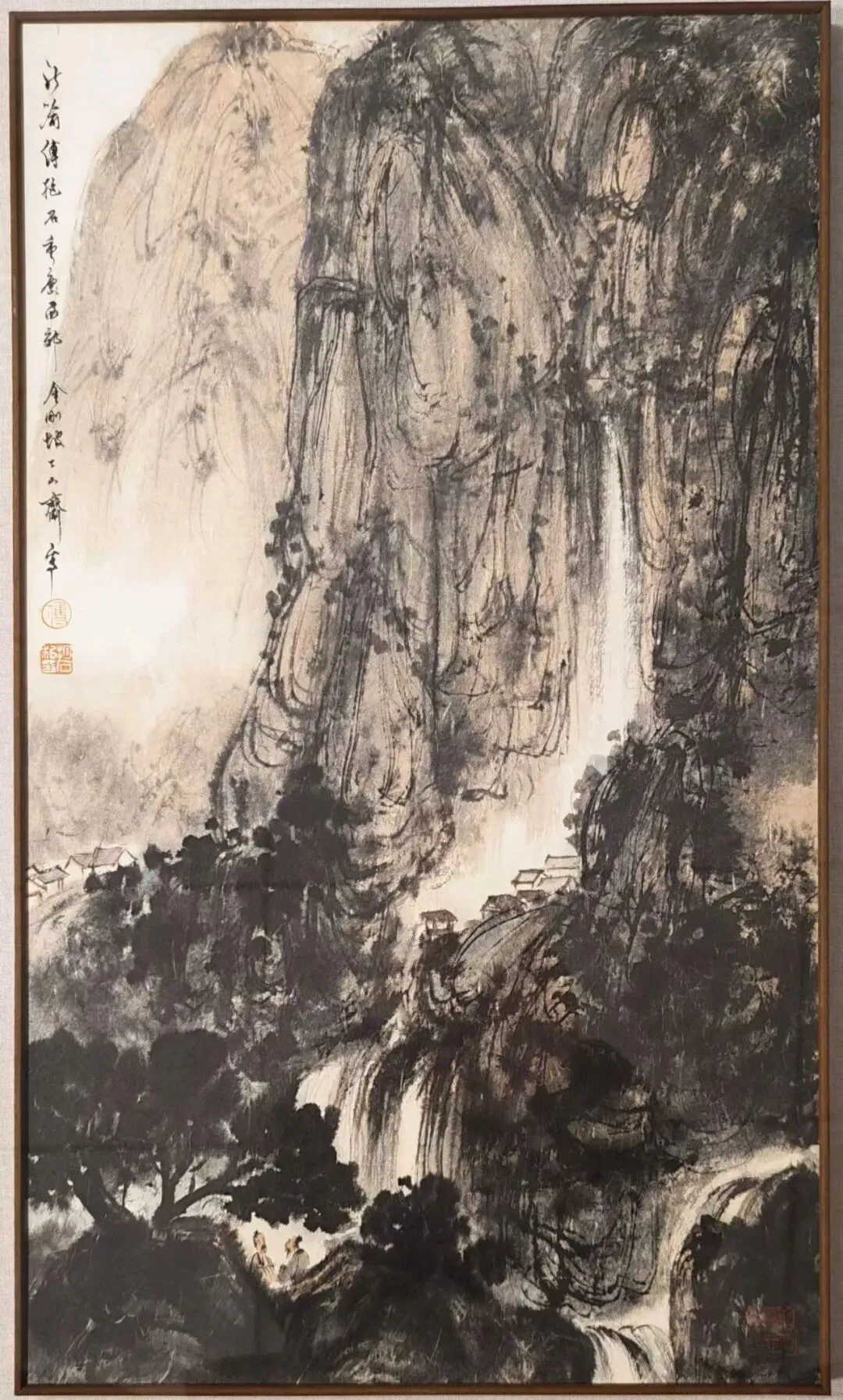 市场估值:这幅傅抱石山水人物,凭什么为例新金陵画派标杆?