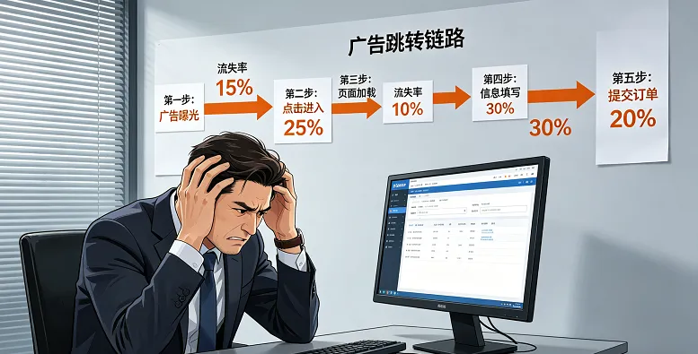 外贸获客新思路:多平台广告直跳WhatsApp蓝标号,询盘翻倍还不封号