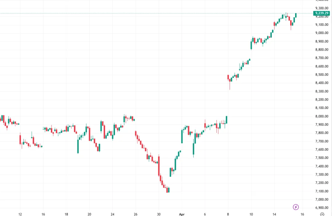 每天都是新高!全球芯片市场连涨11天