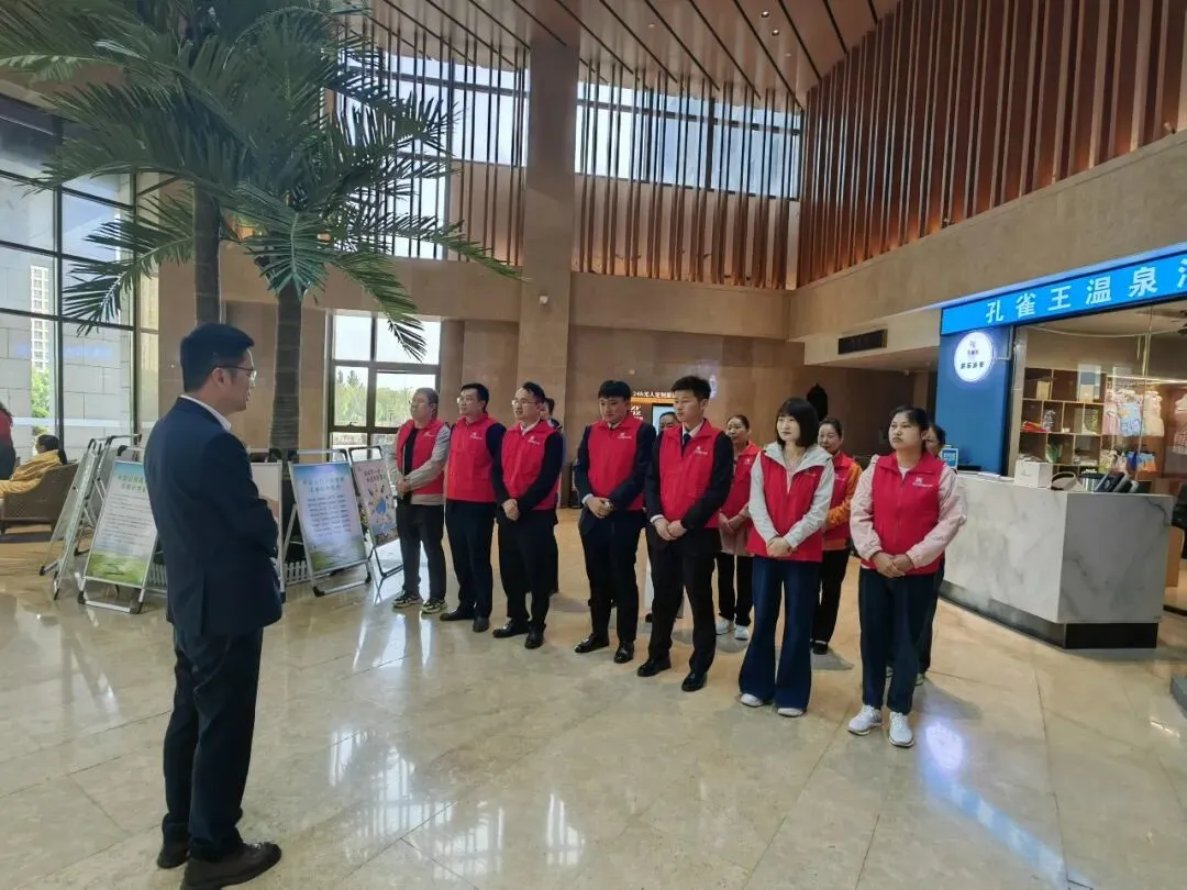 拓市场 促共赢|2026 孔雀王温泉酒店春季客户拜访