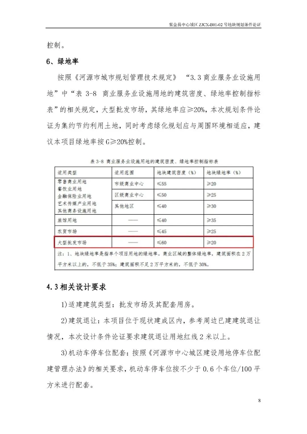 紫金县中心城区625㎡批发市场规划落定