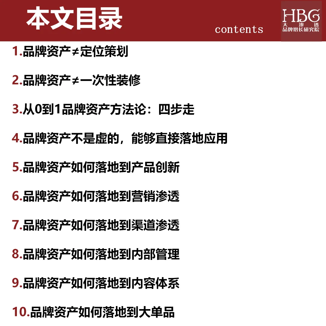 一文讲透:品牌资产如何落地到产品、营销、渠道、内容?