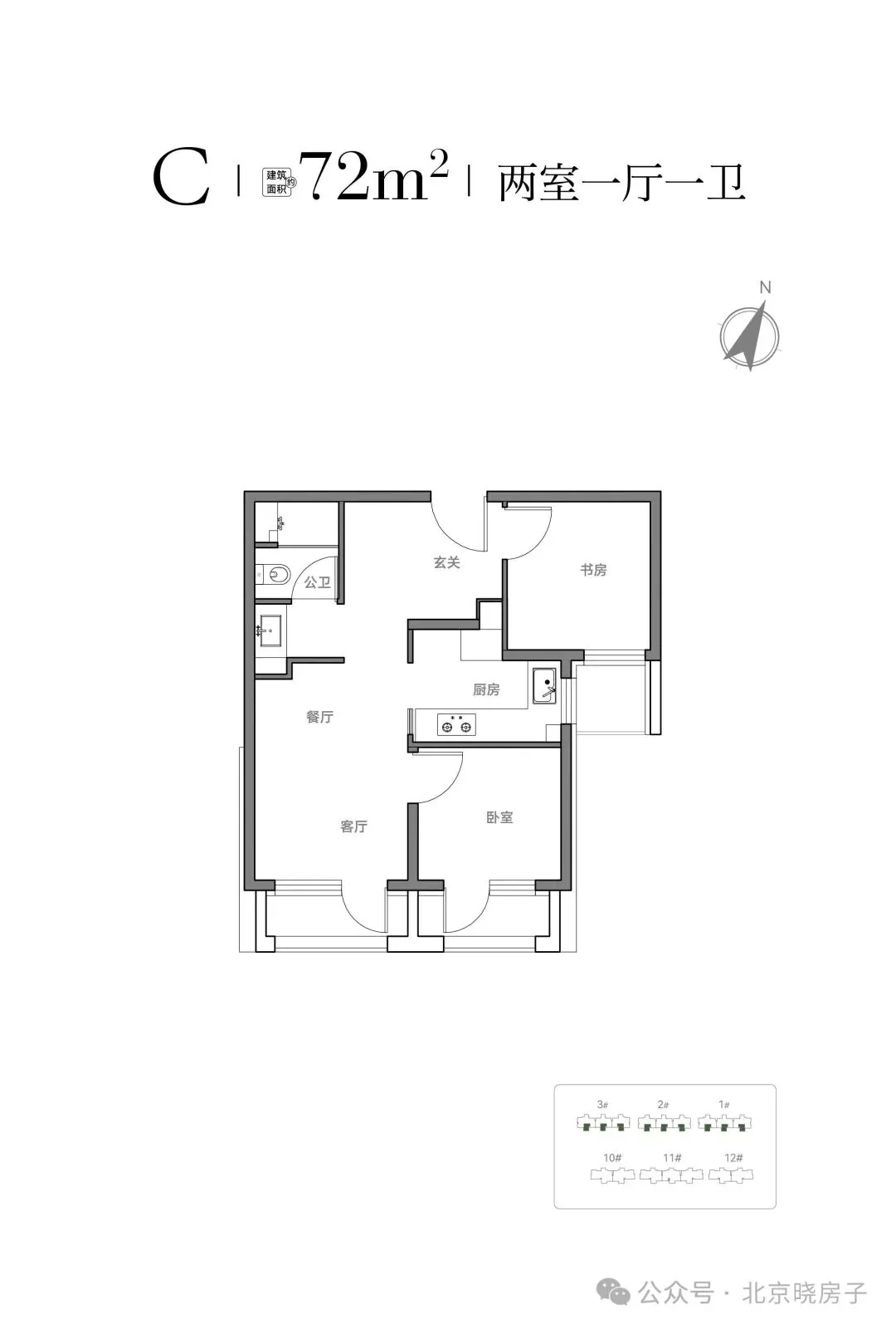 朝阳新房市场终于迎来刚需小户型,北熙区三期:得房率超90%的“好房子”,总价500万起