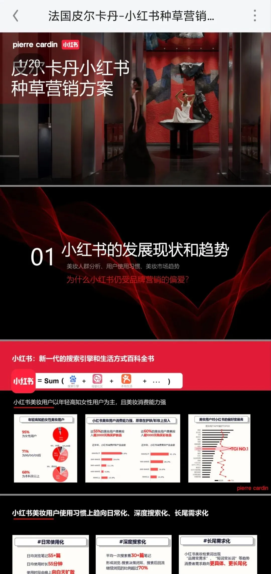 小红书运营SOP|皮尔卡丹小红书种草营销方案