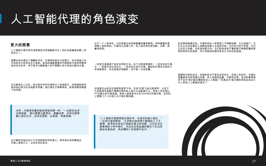 洞察 | 2026市场营销人才:人工智能影响报告