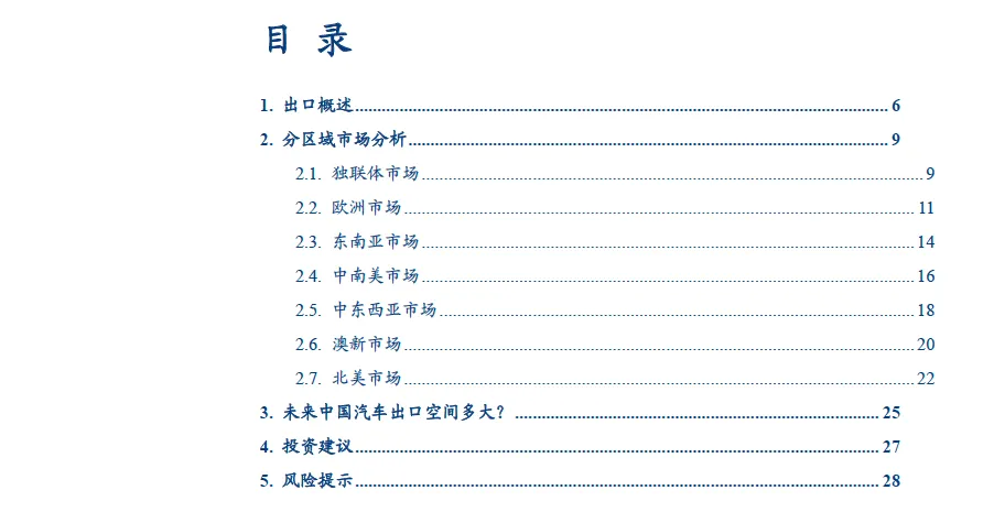 2026年中国汽车出口全球市场研究报告(欧洲、北美、东南亚、澳新等)