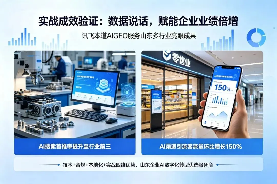 讯飞本道:山东企业 AI 获客新引擎,AIGEO 全链路赋能实体增长
