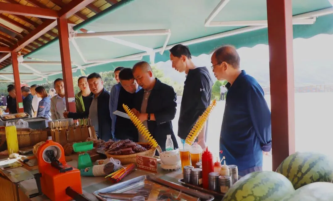 省市场监督管理局对太行山大峡谷景区开展餐饮服务食品安全专项检查